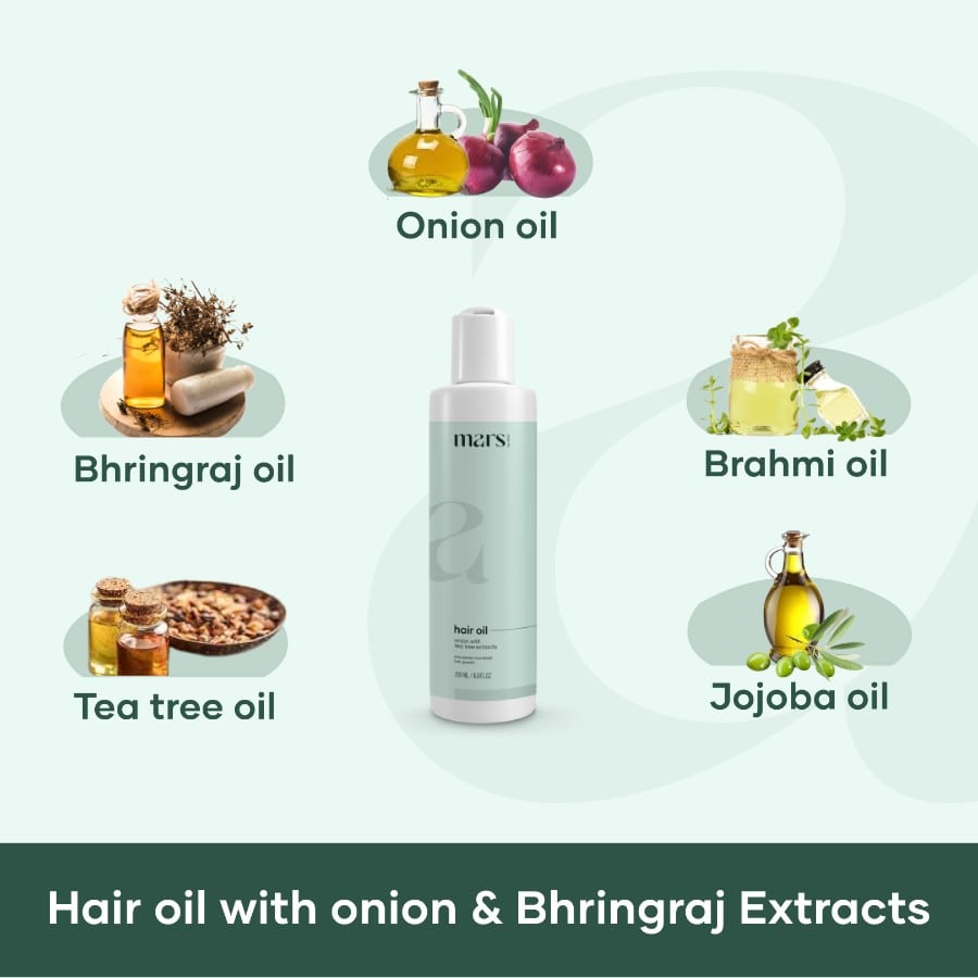 Hair Fall Solution (Hair Growth Oil, Anti-Hairfall Shampoo, Biotin Gummies)