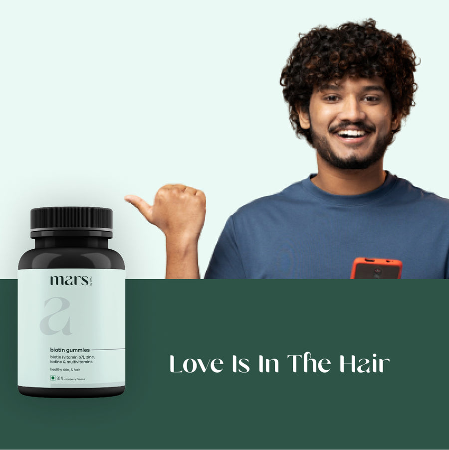 Mars by GHC's Grey to Black Biotin Gummies