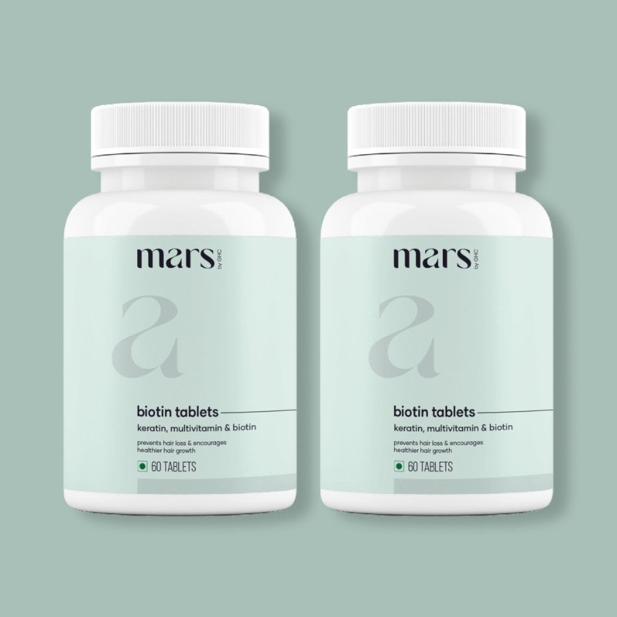 Biotin Tablets for Beard with Vitamin b7