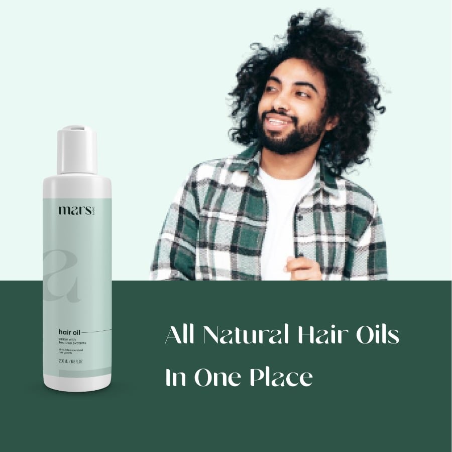 Hair Oil with Onion & Bhringraj Extracts