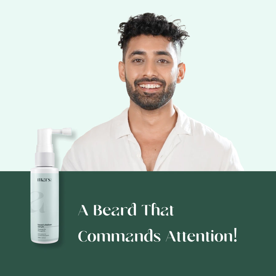 Beard Growth Serum with 1% Redensyl