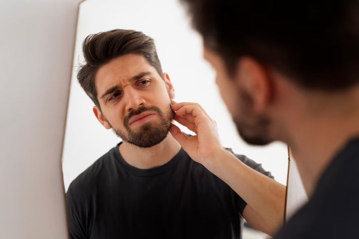 Flaky Facial Frustration Beard Dandruff