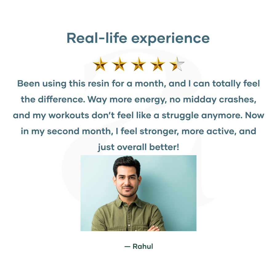 Mars Pure Himalayan Shilajit Gold Resin: Powered with Ashwagandha, Maca Root & Black Musli