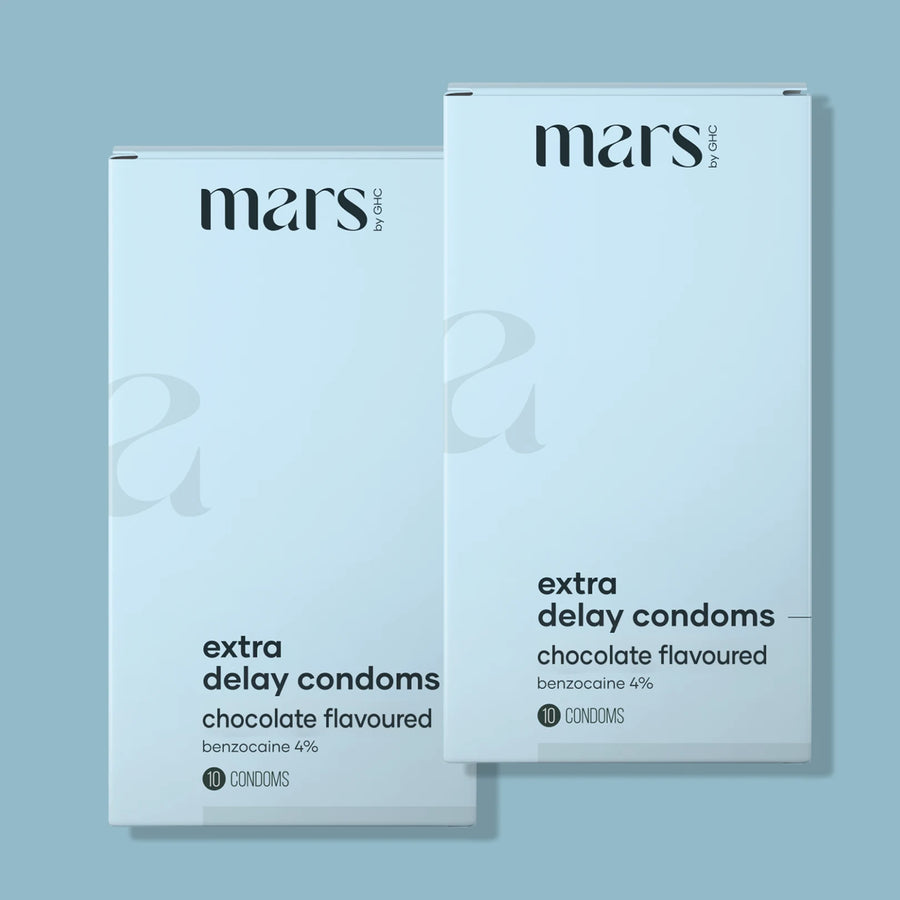 Climax Delay Condoms | Timeless Pleasure (Chocolate Flavour), Pack of 10