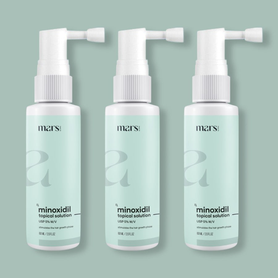 Minoxidil Solution for Hair Regrowth (60 mL) | Minoxidil 5% Topical Solution | Best Hair Loss Treatment