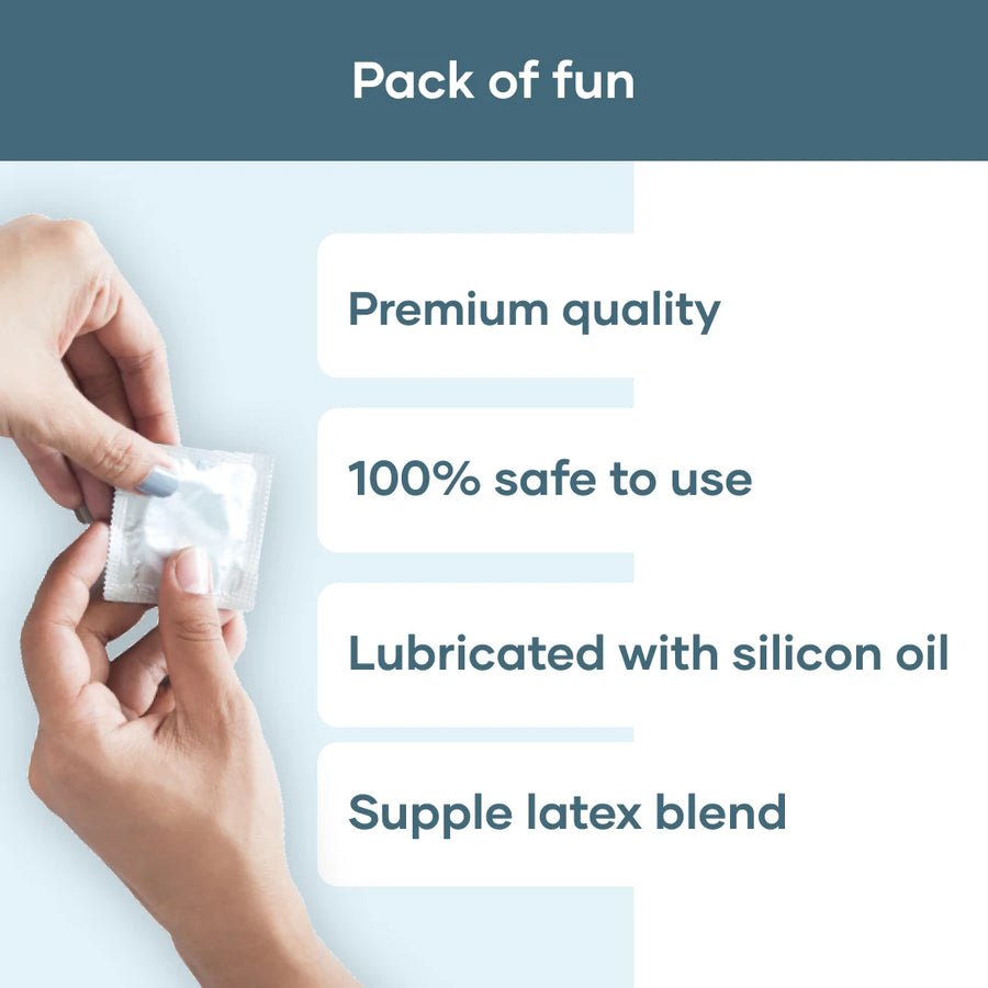 Climax Delay Condoms | Timeless Pleasure (Chocolate Flavour), Pack of 10