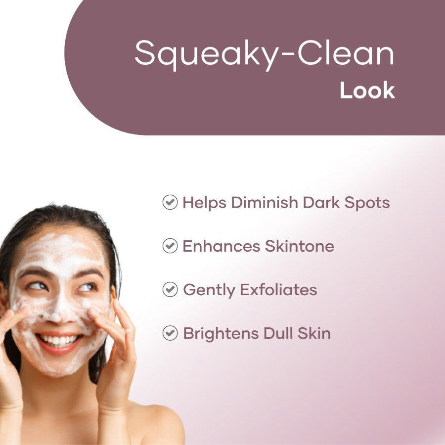 foaming face wash benefits