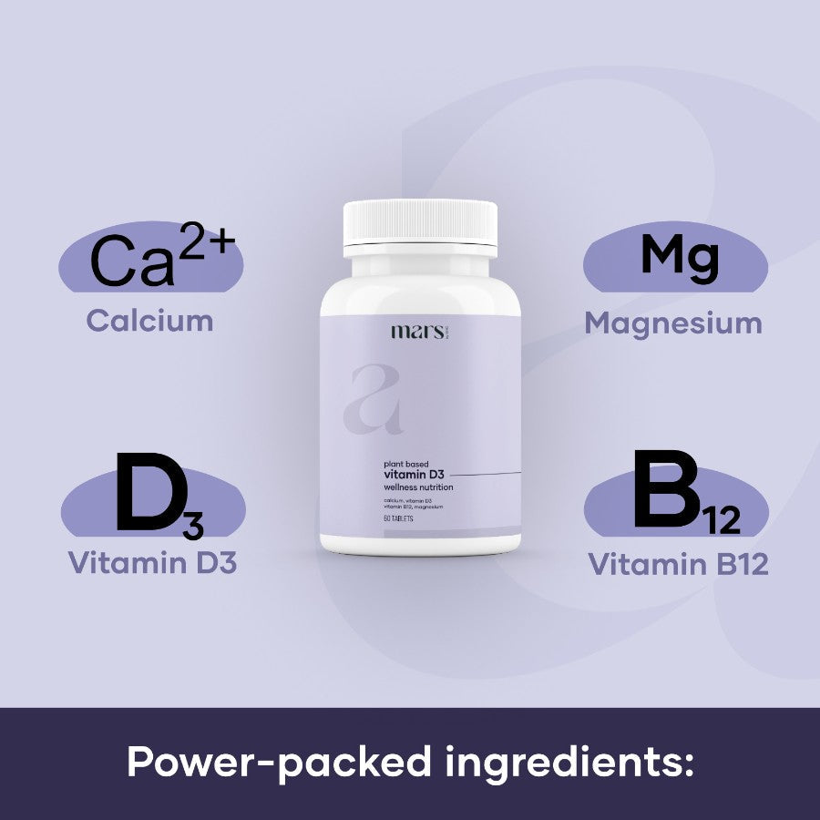 Vitamin D3 400 IU + Calcium 1000mg - (60 N)