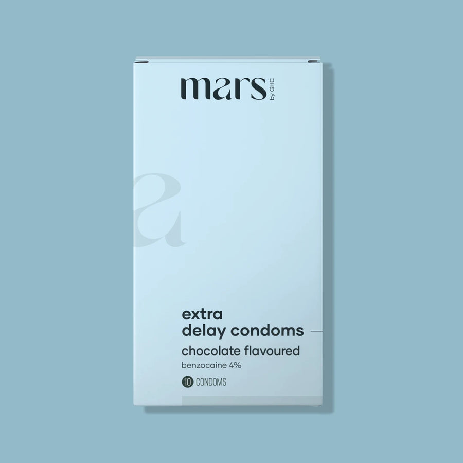 Climax Delay Condoms | Timeless Pleasure (Chocolate Flavour), Pack of 10