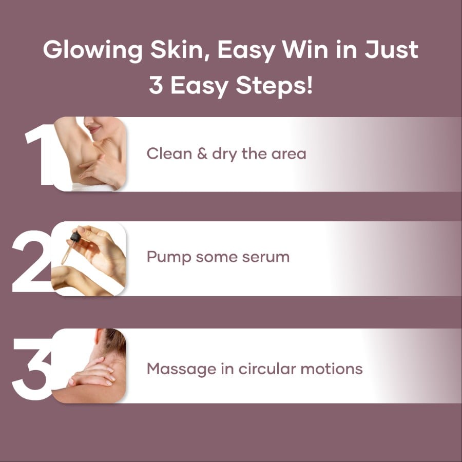 Intimate Lightening Serum for Underarms, Thighs, Elbows, Back & Bum